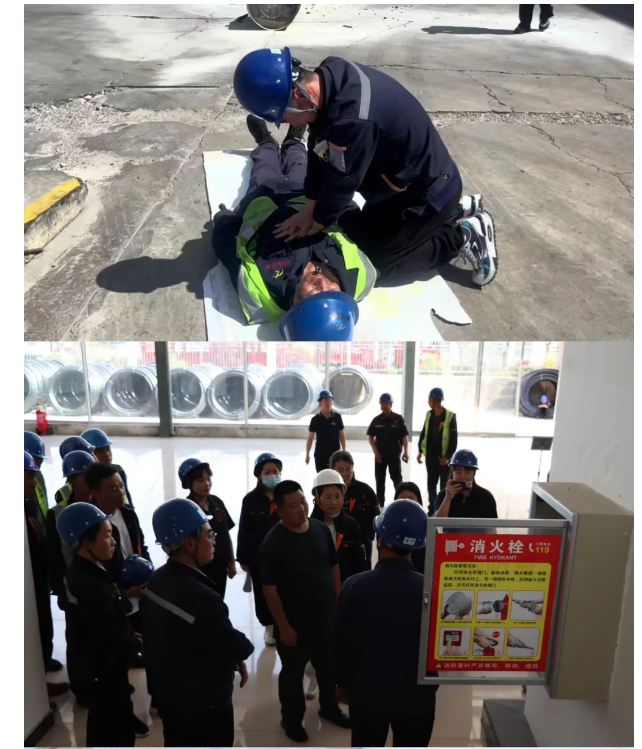 甘肃头号玩家官网登录入口建材开展消防安全知识培训及消防演练 甘肃头号玩家官网登录入口建材开展消防安全知识培训及消防演练